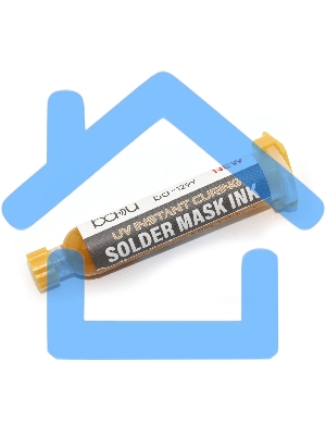 Паяльная маска UV Baku BA-129Y для востаноления мат. плат, желтая