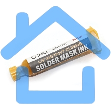 Паяльная маска UV Baku BA-129Y для востаноления мат. плат, желтая Паяльная маска UV Baku BA-129Y для востаноления мат. плат, желтая