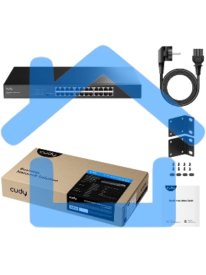 Коммутатор Cudy GS1024L (L2) 24x1Gbит/с неуправляемый