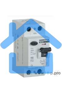 Выключатель дифференциального тока УЗО Iek MDV15-2-032-030 ВД1-63 2Р 32А 30мА GENERICA