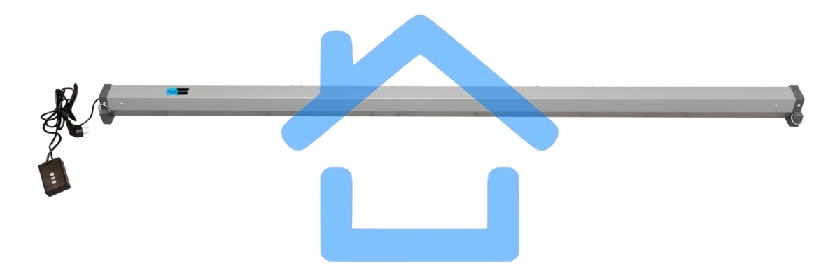 Экран Pro 180x180см Motoscreen 1:1 настенно-потолочный(моторизованный) 100' фибергласс, серый корпус