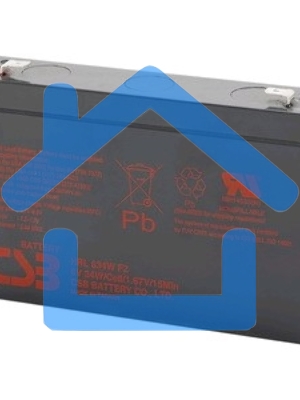 Батарея CSB HRL 634 (6V 9Ah) клеммы F2