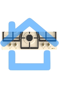 Газовая варочная панель Gorenje GW6D42CLI Слоновая кость