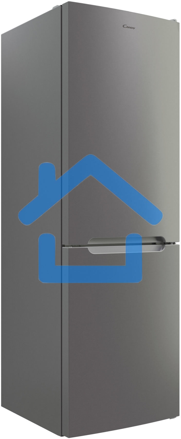 Холодильник Candy CCRN 6180S серебро двухкамерный 227/106л морозилка снизу, No Frost