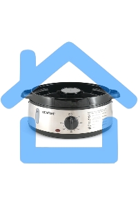 Пароварка Centek CT-1457 три корзины механическое управление мощность 800 Вт звуковой сигнал окончания работы чаша для риса в комплекте