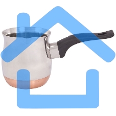 Турка MALLONY CW-350C, объем 350 мл, стальная с медным дном (в уп. 36 шт)