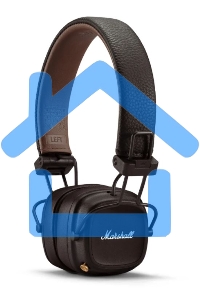 Наушники накладные беспроводные Marshall MAJOR IV коричневые