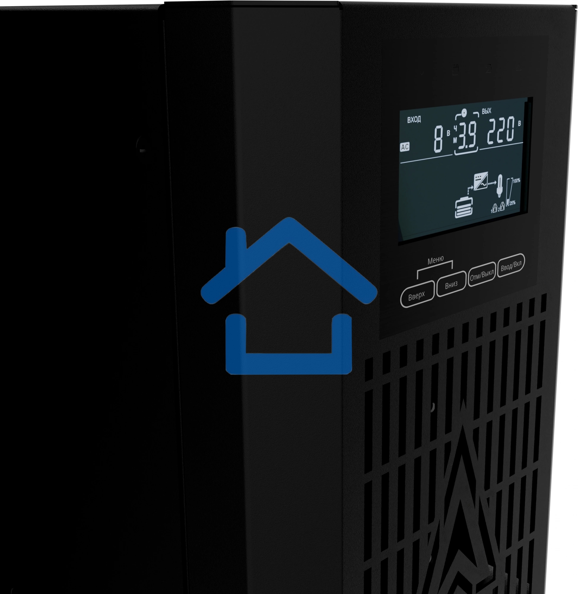 Источник бесперебойного питания Импульс ФОРА Н 1000 1000Вт 1000ВА черный