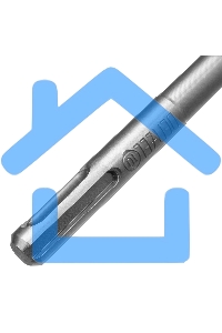 Бур по бетону Denzel цельная крестовая пластина, 10x115 мм, SDS PLUS