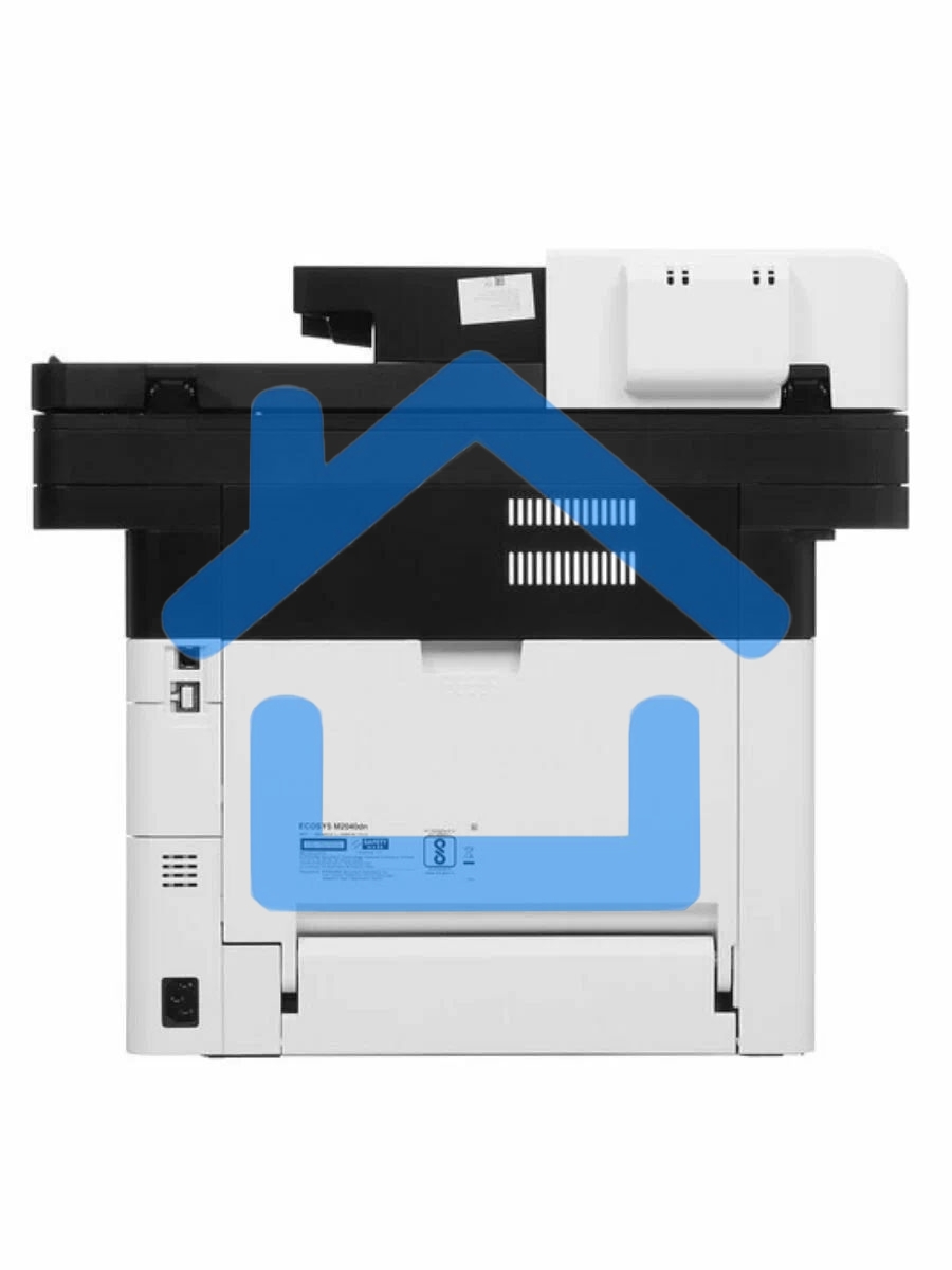 МФУ лазерное Kyocera Ecosys M2040dn (Азия) (1102S33AX0), A4, ч/б, печ. до 40 стр/мин., скан. до 40 стр/мин. (ч/б) 23 стр/мин. (цвет), 1200 x 1200 dpi (печать) 600x600dpi (скан.), USB, RJ-45 (старт.картр. TK-1178)