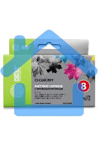 Картридж струйный Cactus СS-CLI8C/M/Y голубой/пурпурный/желтый (36 мл) для Canon MP470/500/530/600/800/810/830/970/MX850/iP4200/4300/520