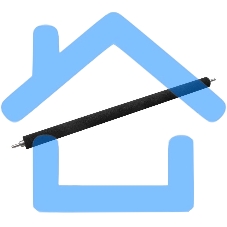 Вал переноса заряда (коротрон) HP LJ P2015/P2014/M2727 MFP (RM1-4279)