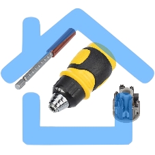 Набор 8 предметов с реверсивной отверткой Rexant