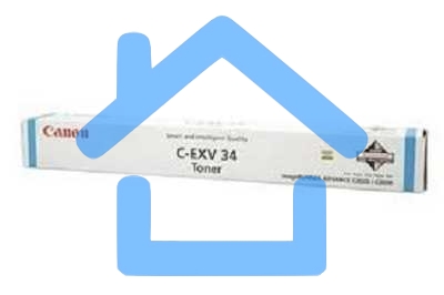 Картридж лазерный Canon C-EXV34C голубой (16000 стр.) для Canon iR C9060/C9065/C9070