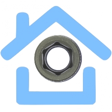 Головка ударная удлиненная шестигранная, 14 мм, 1/2