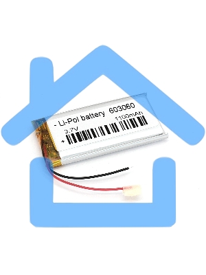 Аккумулятор Li-Pol (батарея) 6*30*60мм 2pin 3.7V/1100mAh