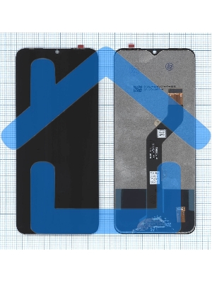 Дисплей для Tecno Pouvoir 4 черный
