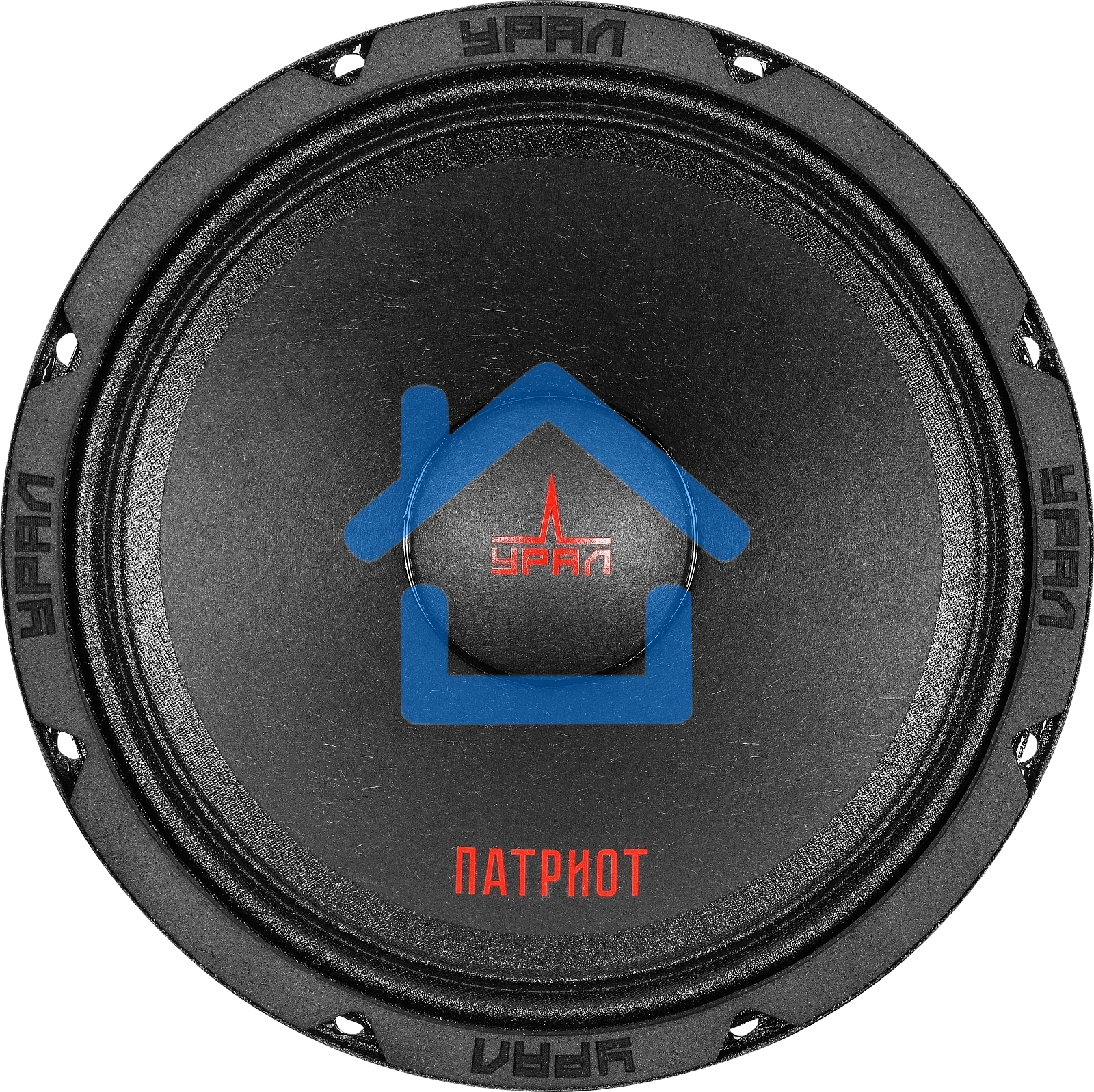 Колонки автомобильные Ural ПАТРИОТ АС-ПТ165.2, (без решетки), 300Вт, 98.5дБ, 4Ом, 16.5см, (6 1/2дюйм), 2шт, широкополосные, однополосные