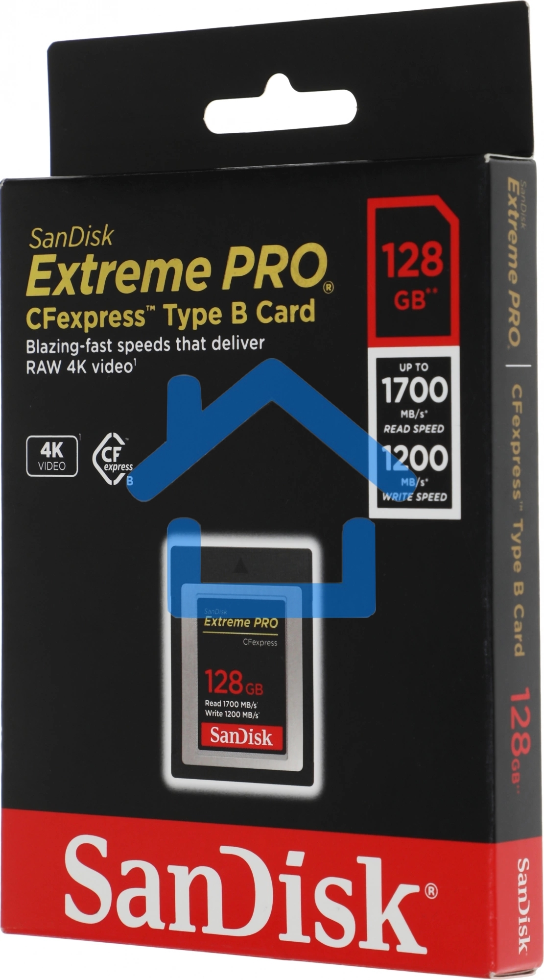 Карта памяти COMPACT FLASH 128Gb SDCFE-128G-GN4NN SANDISK