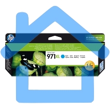 Картридж струйный HP №971XL CN626AE голубой для HP OJ Pro X476dw/X576dw/X451dw/X551dw (6600стр.)