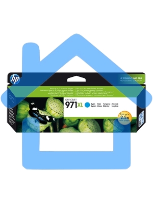 Картридж струйный HP №971XL CN626AE голубой для HP OJ Pro X476dw/X576dw/X451dw/X551dw (6600стр.)
