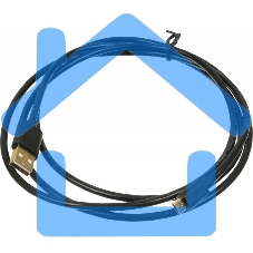 Кабель USB2.0 2A Square Connector USB A (m)/micro USB B (m) 1.5м Позолоченные контакты