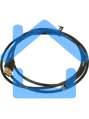 Кабель USB2.0 2A Square Connector USB A (m)/micro USB B (m) 1.5м Позолоченные контакты