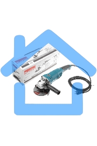 Шлифовальная машина Makita GA5021C УШМ,ф125мм,1450Вт,10000об\м,2.4кг,кор,электронная стабилизация