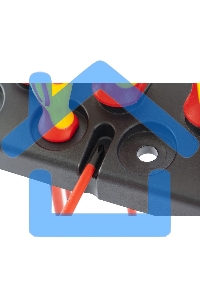 Набор отверток GROSS 12950 диэлектрических до 1000в тестер crmo двухкомпонентные рукоятки (8шт.)