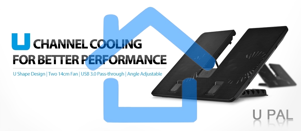 Подставка для ноутбука Deepcool U PAL 15.6