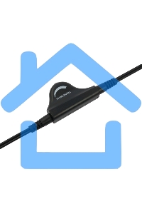 Гарнитура Oklick HS-M143VB черный 1.8м накладные оголовье