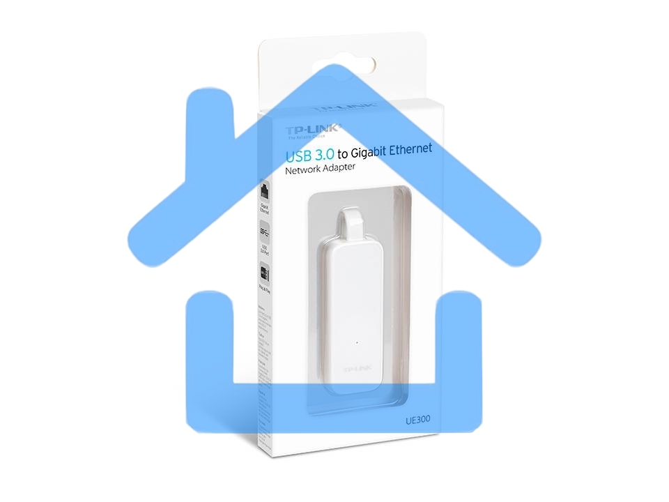Сетевой адаптер TP-Link UE300 USB 3.0/Gigabit Ethernet