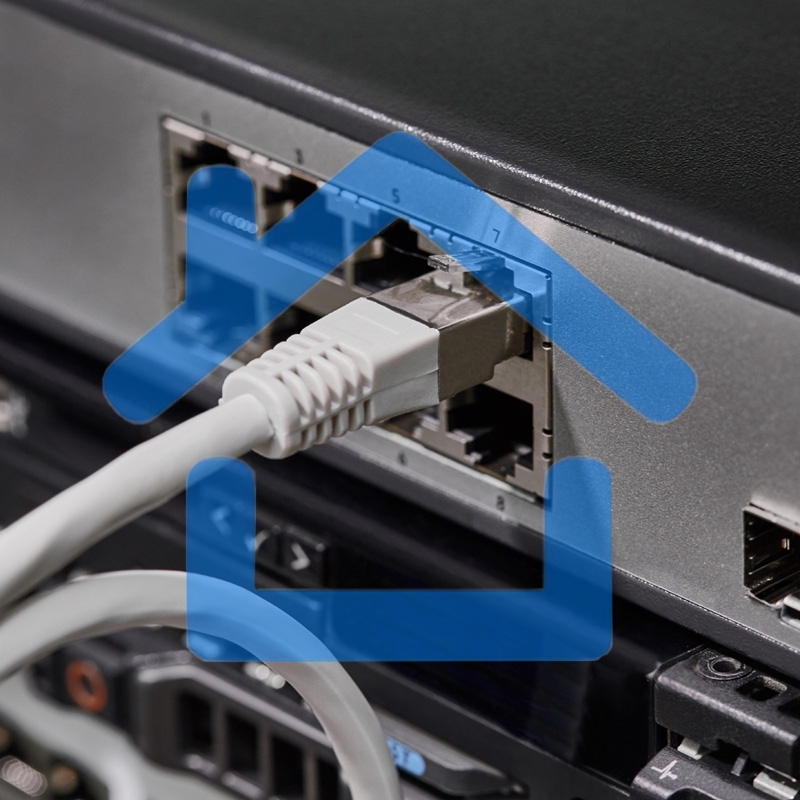 Пaтч-корд F/UTP Rexant, категория 6, RJ45-RJ45, экранированный, PVC серый, 0,5м