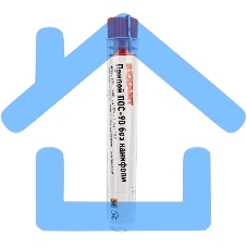 Припой без канифоли ПОС-90 Rexant, 10 г, Ø1.0 мм, (олово 90%, свинец 10%), колба