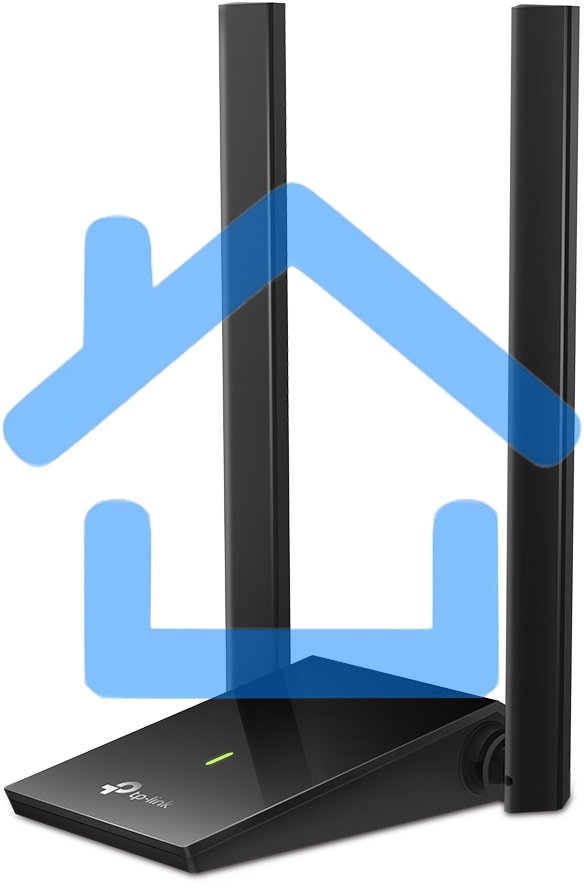 Адаптер TP-Link AC1300Mbps Dual-band High-Gain wireless USB adapter, 867Mbps at 5G and 400Mbps at 2.4G, two high gain antennas, USB 3.0, USB extension cable, support wave 2 MU-MIMO, full compatible with Windows and macOS.
