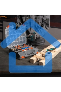 Органайзер STELS двухсторонний 325x280x85мм, пластик 90709