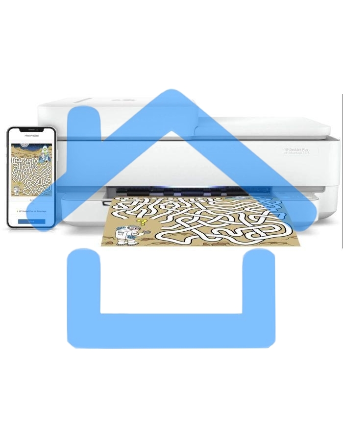 МФУ струйное HP DeskJet Ink Advantage 6475 (5SD78C), A4, цветной, печ. до 20 стр/мин. (ч/б) до 17 стр/мин. (цвет), скан. до 7 стр/мин. (ч/б) 3 стр/мин. (цвет), 1200x1200dpi, USB, Wi-Fi, Air Print