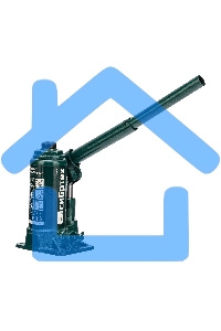 Домкрат гидравлический бутылочный Сибртех 2 т, 150-280 мм, в пласт. кейсе