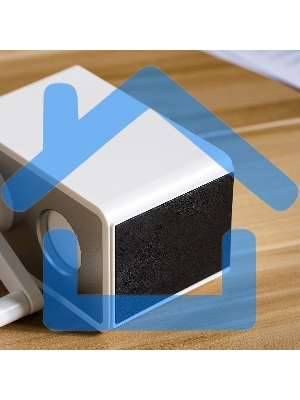 Точилка для карандашей механическая Deli 71160White, 1 отверстие, пластик, белый