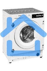 Встраиваемые стиральные машины Kuppersberg WM 540, 8кг 1400 об/мин, инвертер, 15 программ, 81.9х59.8х55 см