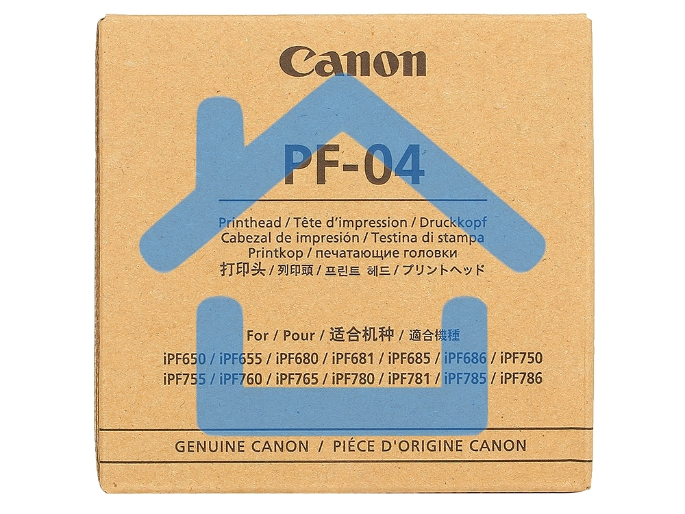 Печатающая головка Canon PF-04 (3630B001) черный для Canon iPF650, iPF655, iPF670, iPF680, iPF685, iPF750, iPF755, iPF760, iPF765, iPF770, iPF780, iPF785, iPF830, iPF840, iPF850.