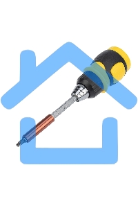 Набор 8 предметов с реверсивной отверткой Rexant