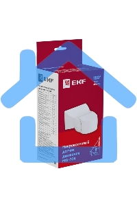 Датчик движения микроволновый MW-704 1200Вт 180гр. до 15м IP65 бел. PROxima EKF dd-mw-704