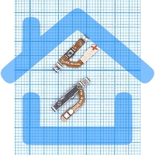 Шлейф кнопки включения для Samsung A510