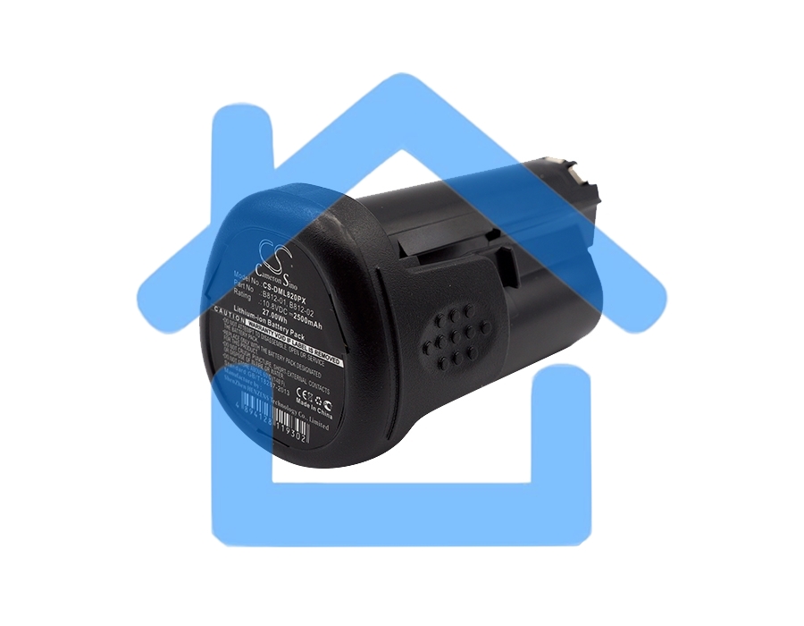Аккумулятор CameronSino CS-DML820PX для DREMEL 8200, 8220, 8300 10.8V 2500mAh / 27.00Wh Li-ion
