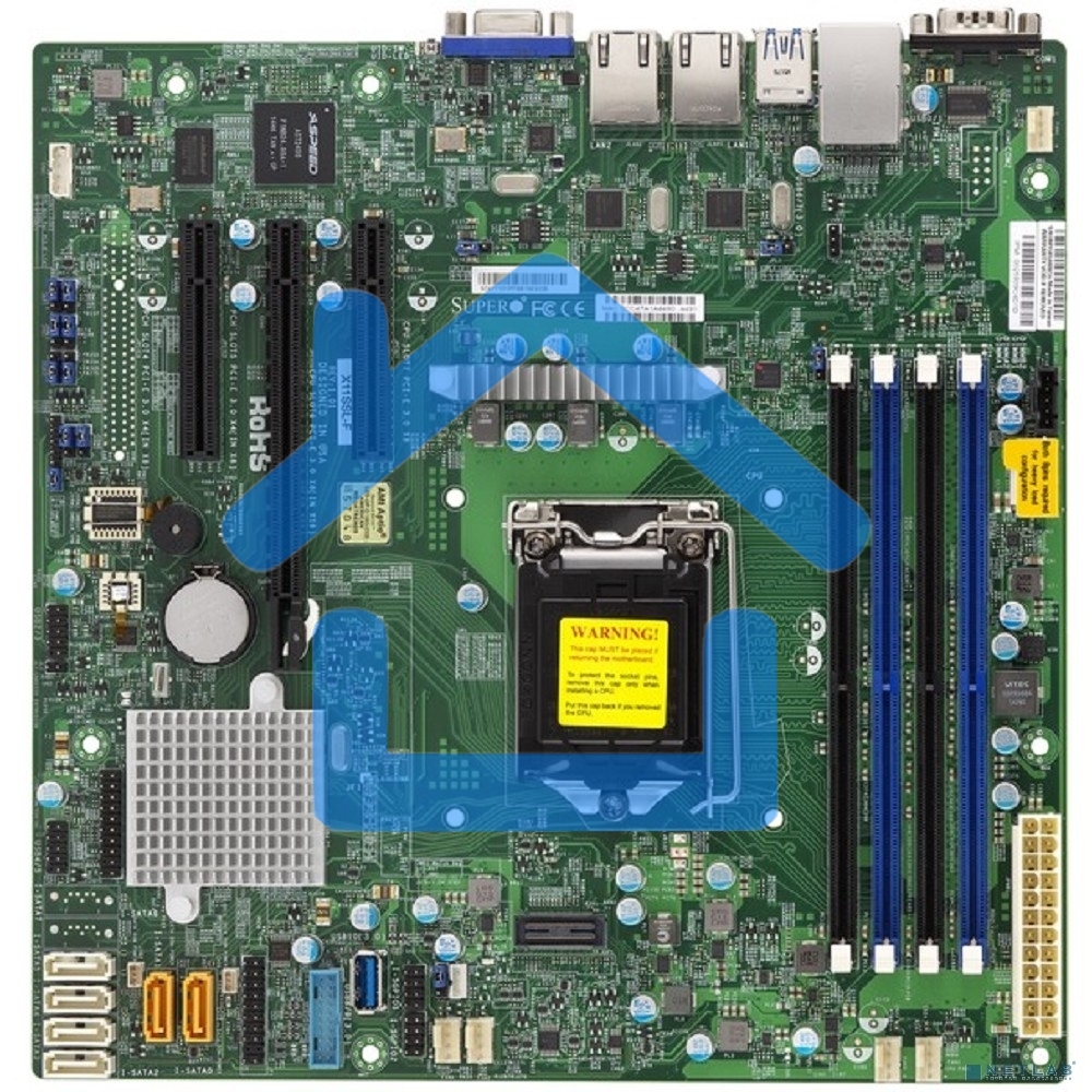 Материнская плата SuperMicro MBD-X11SSL-F-B Soc-1151 iC232 mATX 4xDDR4 6xSATA3 SATA RAID i210AT 2хGgbEth bulk