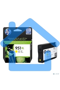 Картридж струйный HP 951XL CN048AE желтый для HP OJ Pro 8100/8600 (1500стр.)