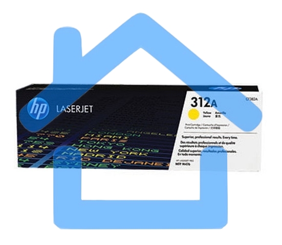 Тонер Картридж HP 312A CF382A желтый для HP CLJ Pro M476 (2400стр.)