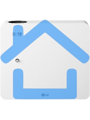 Проектор LG CineBeam PF610P DLP 1000Lm (1920x1080) 150000:1 ресурс лампы:30000часов 2xUSB typeA 2xHDMI 1.7кг