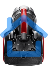 Пылесос Samsung VC15K4116VR/EV красный/черный, 390/1500 Вт, уборка сухая, пылесборник контейнер 1.3 л